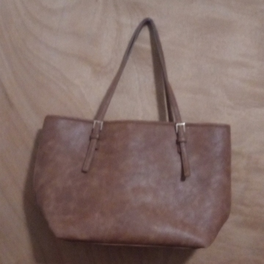 Urban Expressions Brown Tote Bag